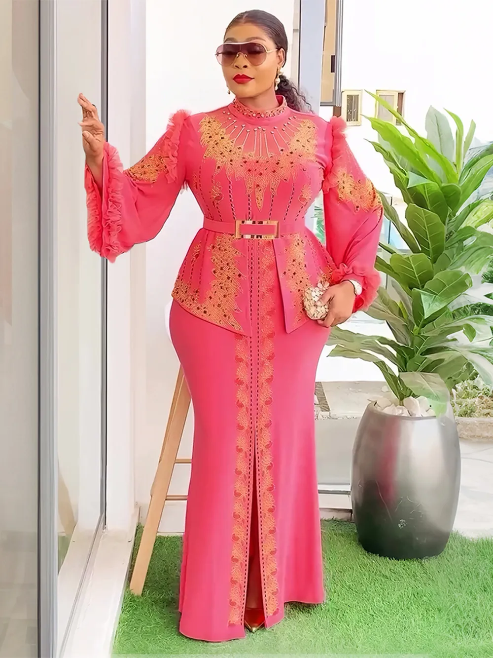 Save Big on Bulk Ankara African Print Dresses African Cloth Dresses For  Women 2PCS Sets Tops And Skirts Suits Dashiki Ankara Turkey Outfits Gown  Plus