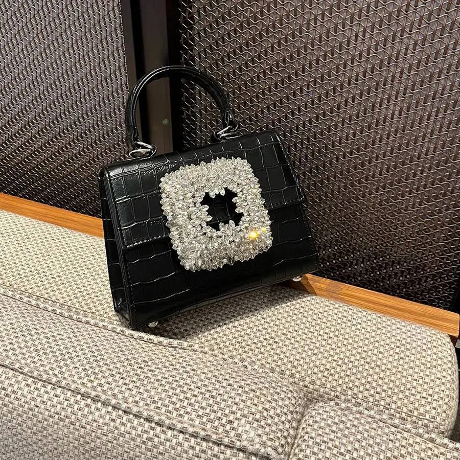 Borsa A Secchiello Donna Con Paillettes Scintillanti, Pochette Da Sera Glitterata, Tracolla Regolabile Per Matrimoni E Feste