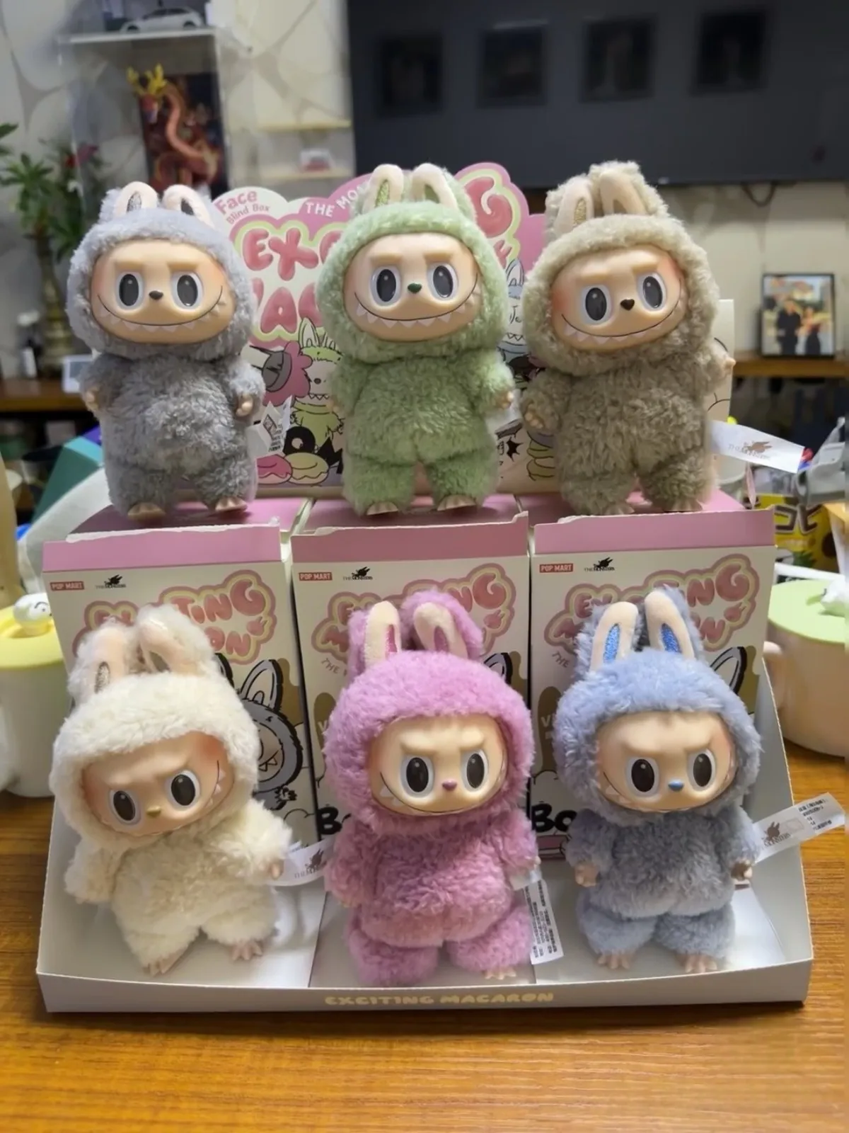 Labubu Zimomo 38cm Jumbo Designer Toy - Posable Vinyl Figure with