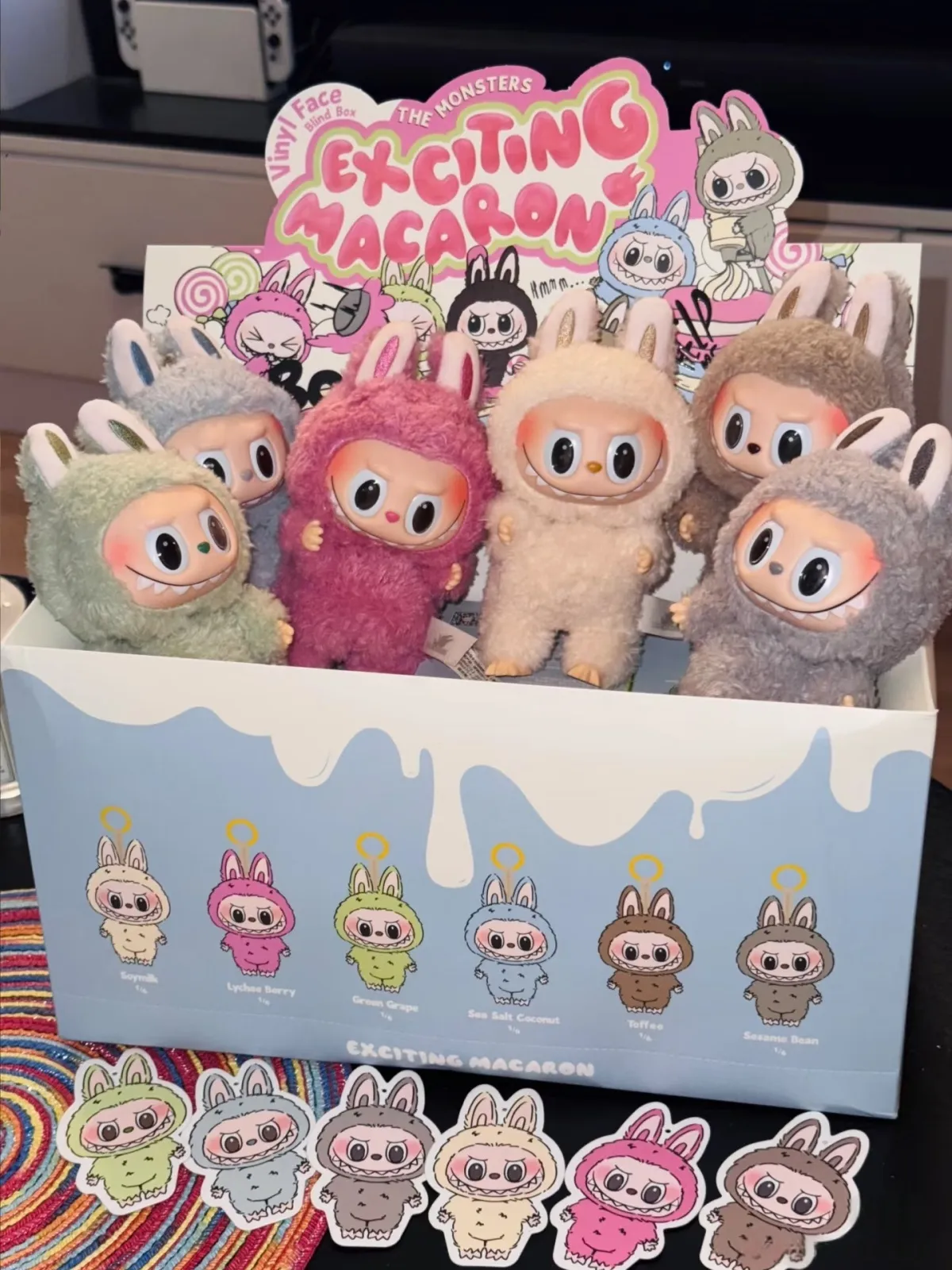 Labubu Zimomo 38cm Jumbo Designer Toy - Posable Vinyl Figure with