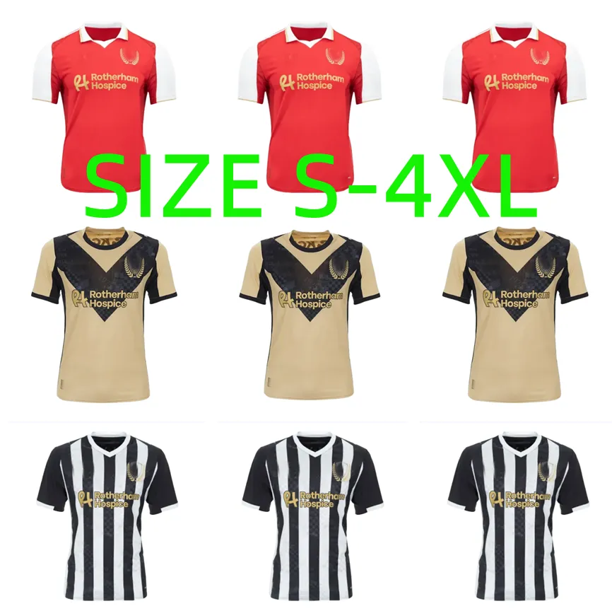 Save Big on Bulk Man United 2025 Jersey 2025 2026 Rotherham United Soccer  Jerseys 25 26 BECCHIO REVELL Home Away Third Football Shirts Do Mens  Version