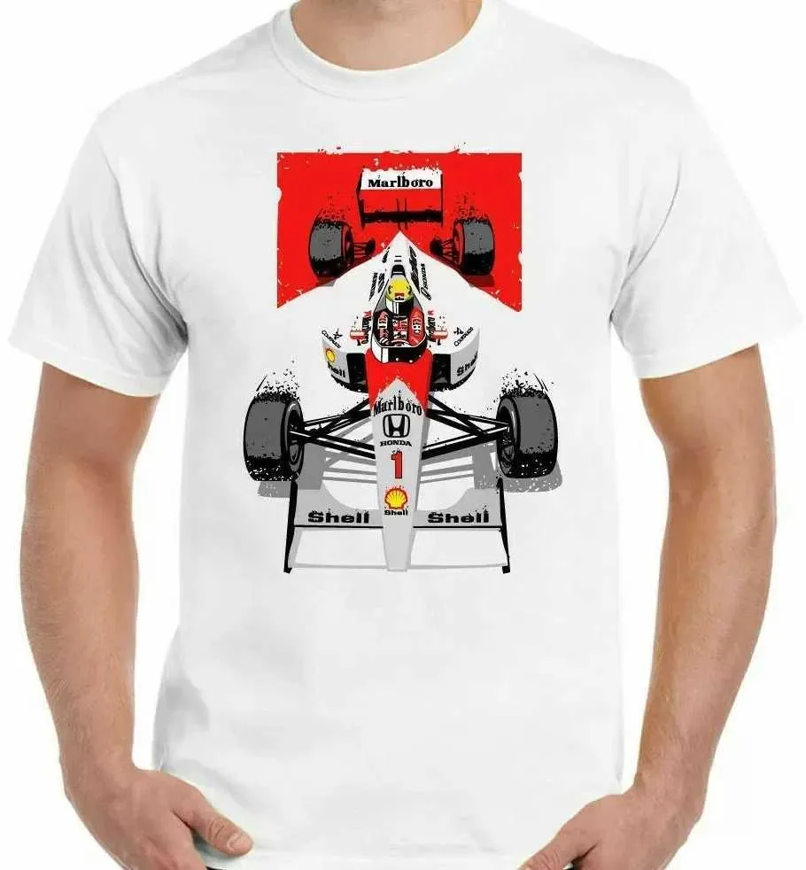 アイルトン・セナ Tシャツ F1 T トップ 80s 90s ユニセックス GP 100