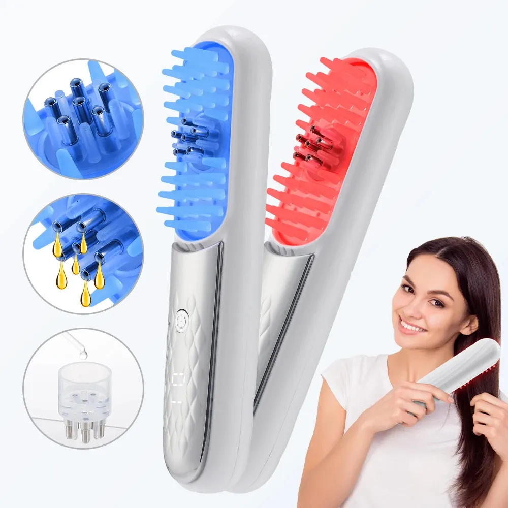 vibrating hair massager Vibrating Hair Brush | Vibrotactile main image 1