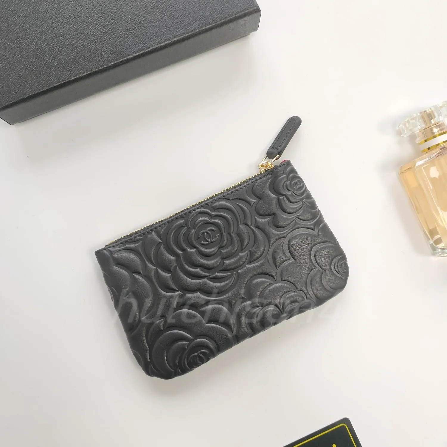 ✓ DHgate 금속 체인이있는 미니 퀼트 지갑 소형 카드 홀더 동전 지갑 선물 세트 | 인기 상품 확인