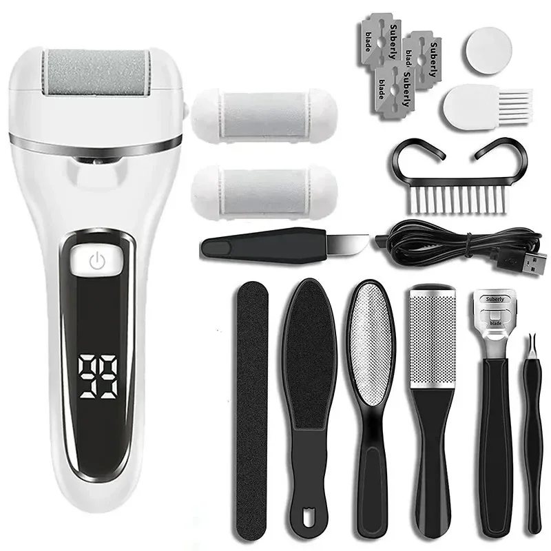 Electric Foot File Pedicure Tool: Professional Foot Care for Heels ...