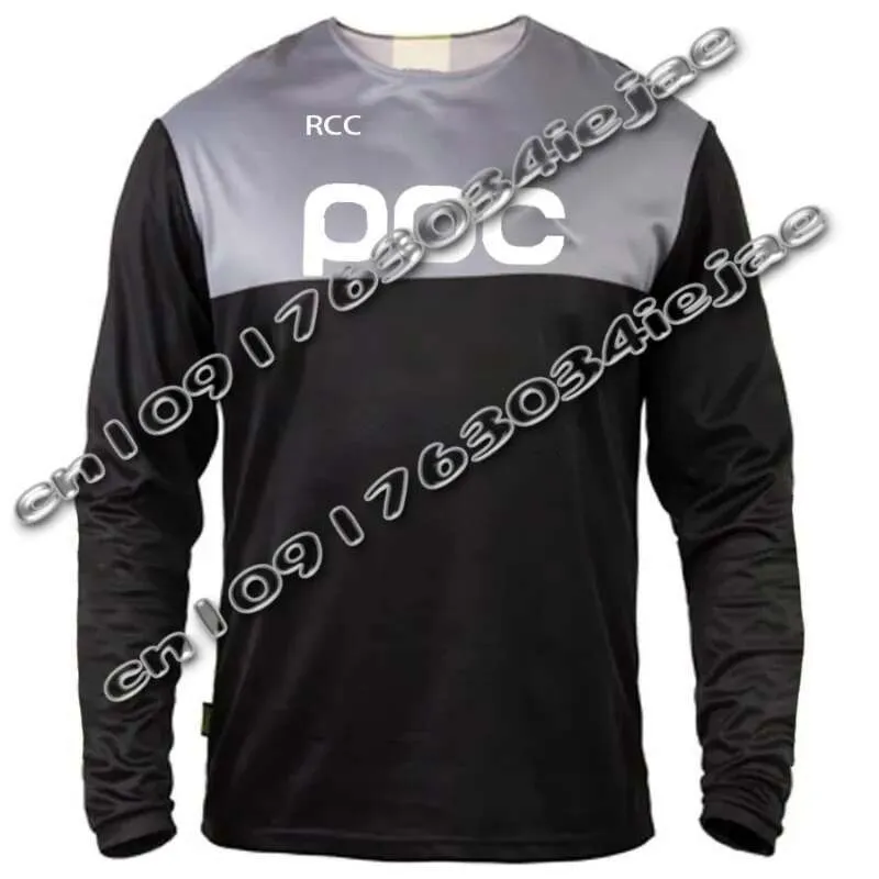Motocross Gear Poc Downhill Jersey Poc MTB Pure Long Sleeve Jersey