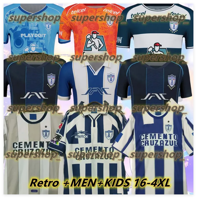 2024 2025 2026 Pachuca Soccer Jerseys LIGA MX Retro 1999 01