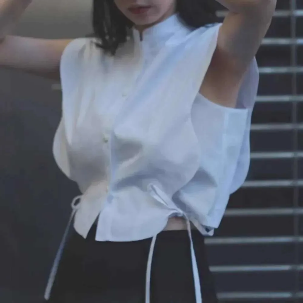 Wavy Edge Woman 2025 Camisas Blusas Bownage Bow Blusas Blusas Mujer  Manecels Camisa Camisa Collar Tops De 39,94 € | DHgate, image size:1000x1000