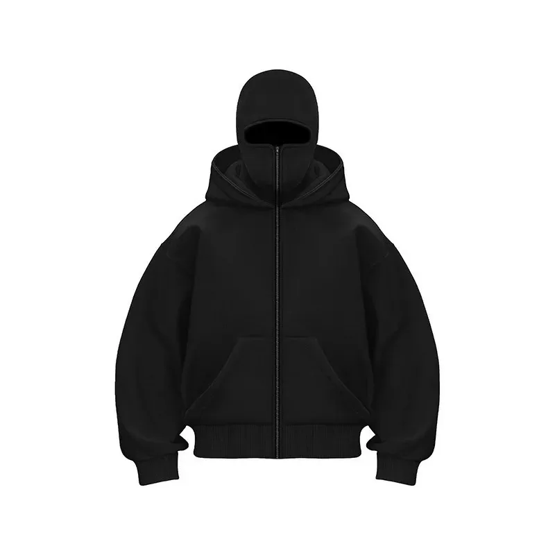 Hoodie De Zíper Completo De Grandes Dimensões: De $54,61 | DHgate