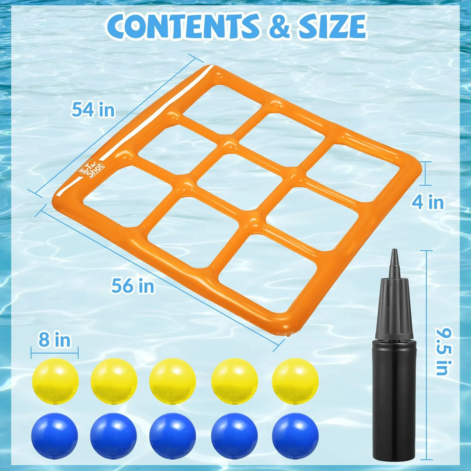 Pool Table Fidget Toy Pool Toy Playset Inflatable Tic Tac Toe Game With... From Superbagss6 ...