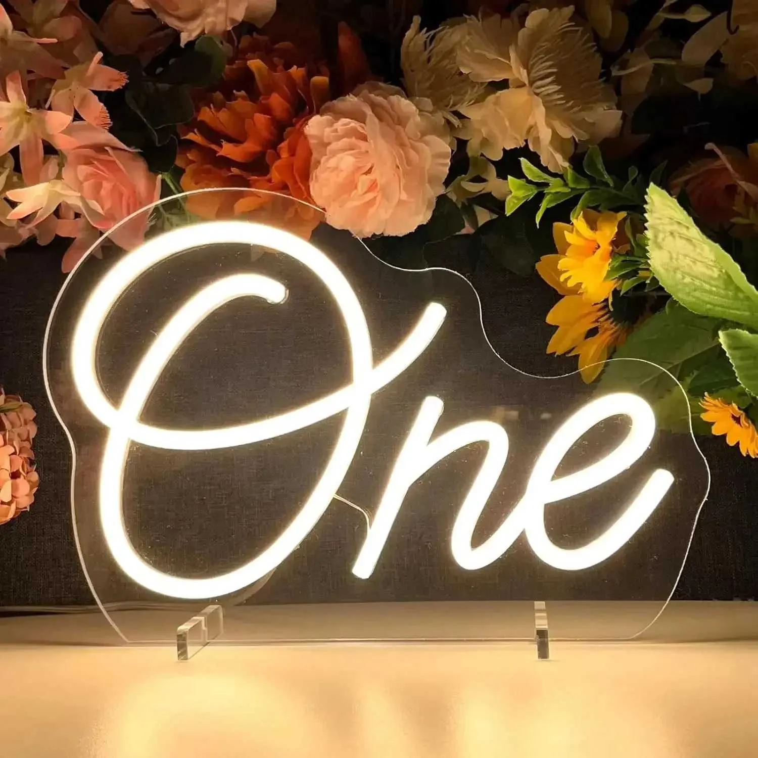 LED One Table Number Open Late Neon Sign For Home... From Magaska, $9. ...