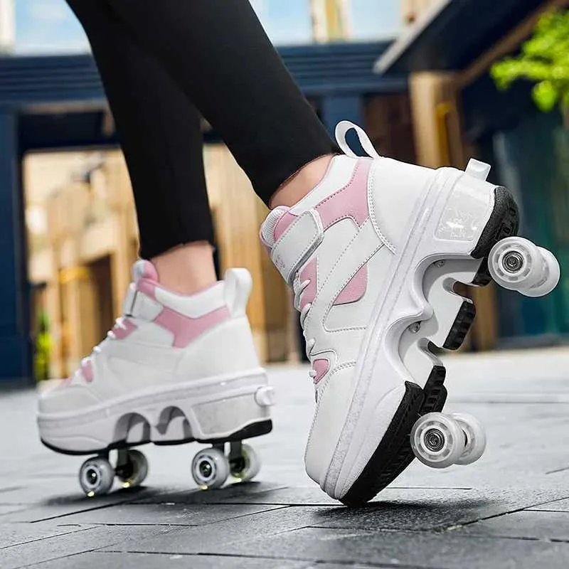 Ahorra a lo Grande en Compras al por Mayor de Zapatos De Patinador De  Rodillo De Chicas Niñas Pink Roller Skate Zapatos De Zapatillas Con Ruedas  Para