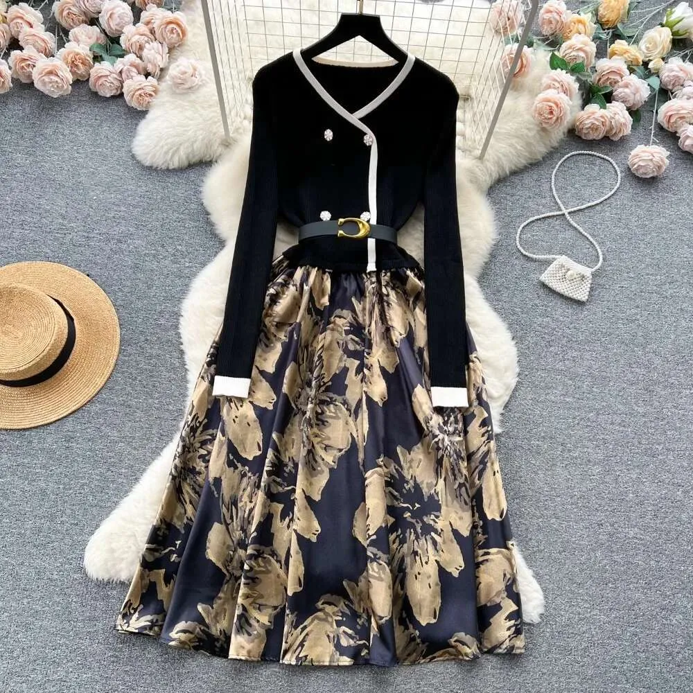 High Waist Knit Vestidos Mujer Ball Gown Dresses... From 25,66  | DHgate