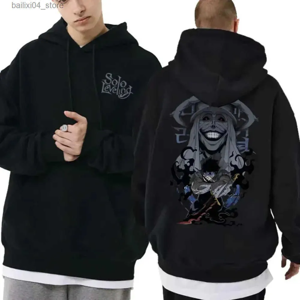 LIMITED Solo Leveling King EMBROIDERED ANIME HOODIE