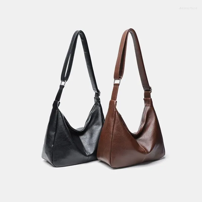 PORRASSO Retro handtas dames schoudertas met hanger