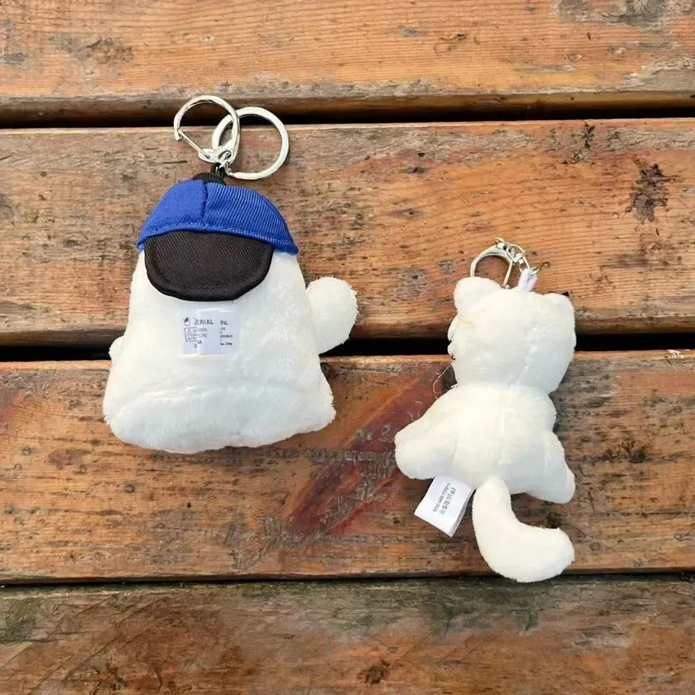 TWS PLUSH KEYRING BEAR CAT GHOSTぬいぐるみ　3点 SHINYU Kpop TWS Ghost Cat Plush Keychains Soft From Momentstore