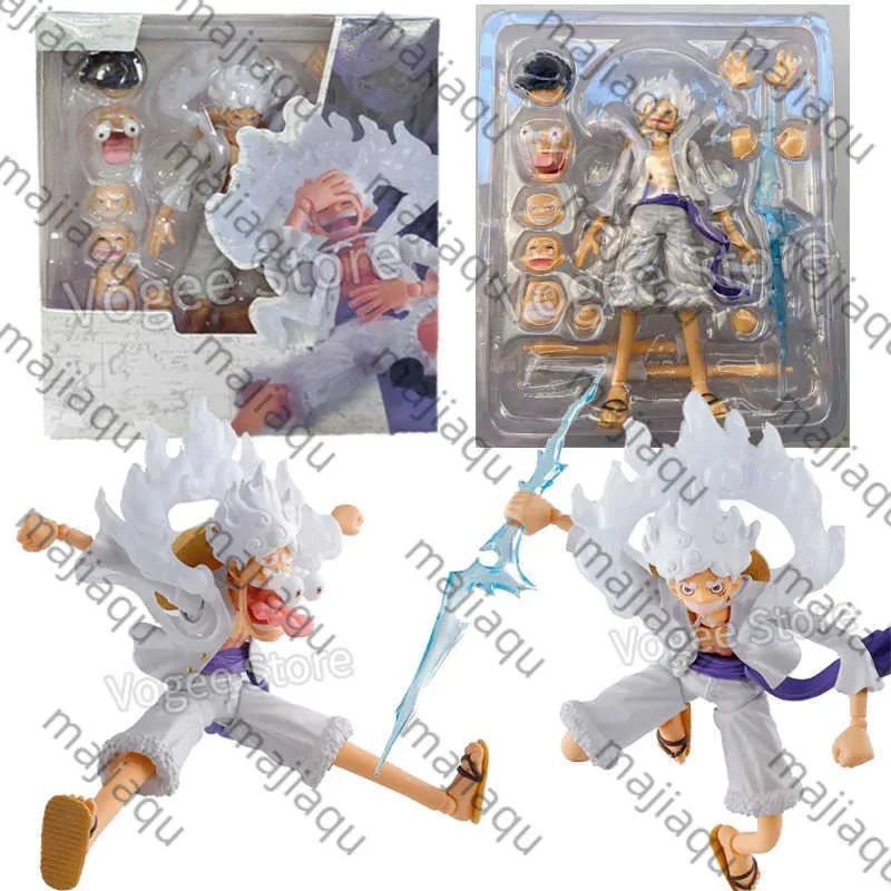 One Piece Monkey D Luffy Minato Action Figure Gear 5 Sun God Nika PVC ...