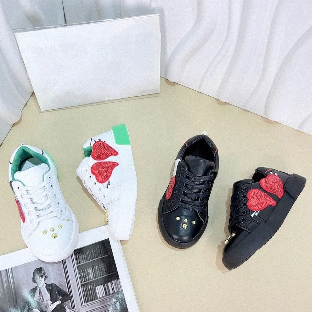 Kids Shoes Paris Casual Shoe Designer Black Trainers Girls Boys