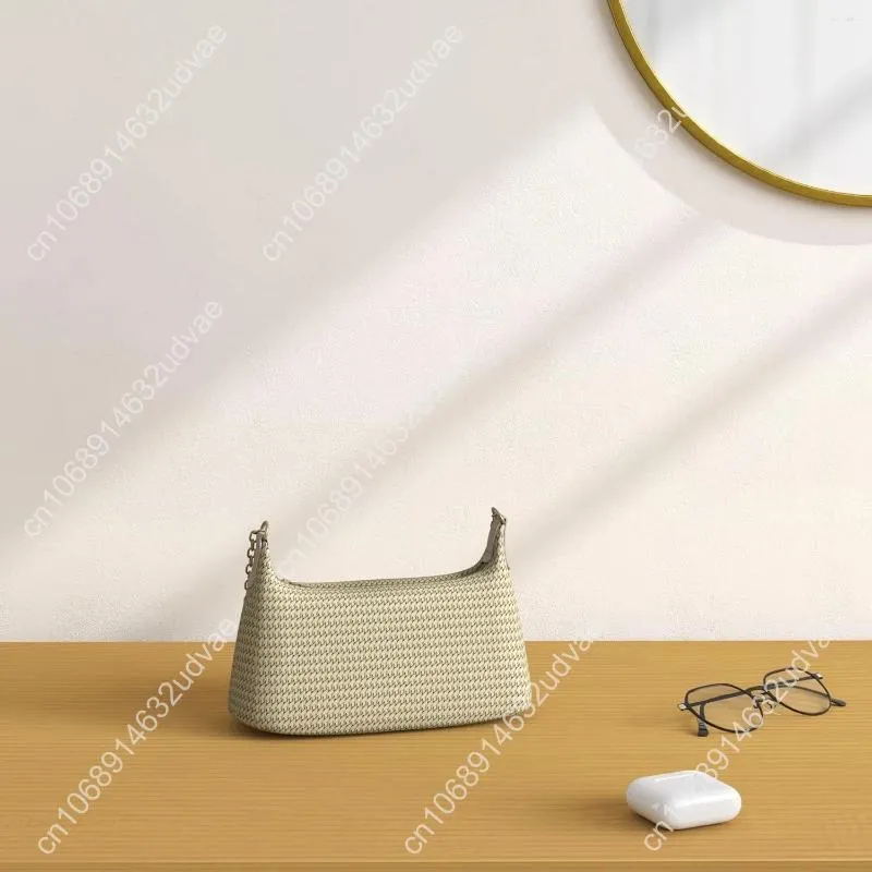 Verdusa レディース フリンジストロークラッチハンドバッグ 封筒織 サマービーチバッグ, アプリコット, One Size