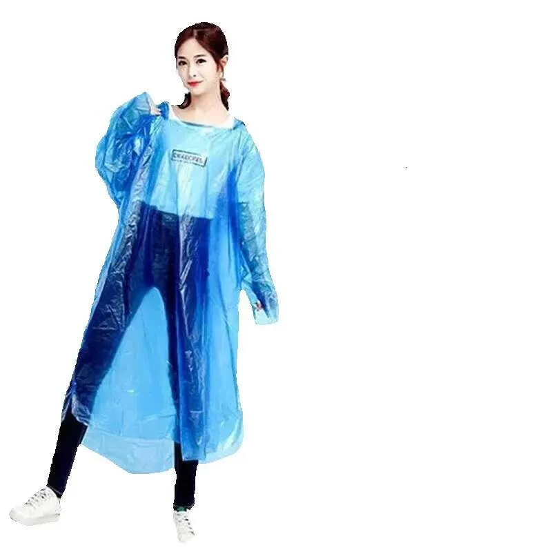 Poncho De Poche Transparent Dot Com Gift Shop – Taille Unique, Pliable, Imperméable, Neuf
