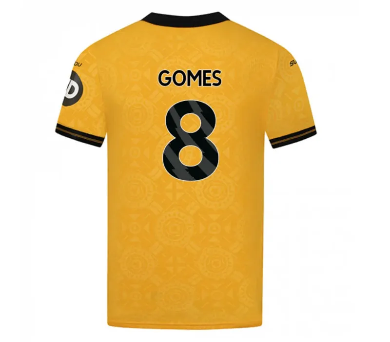 Wolverhampton Wanderers Soccer Jersey Men Polyester Short Sleeve