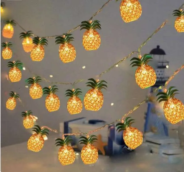 New LED Fruit Light String Colorful Pineapple And... From ...