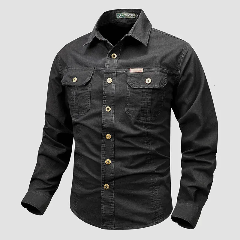 Camisa Táctica Camisa Para Hombres Camisa Militar Camisa De Manga