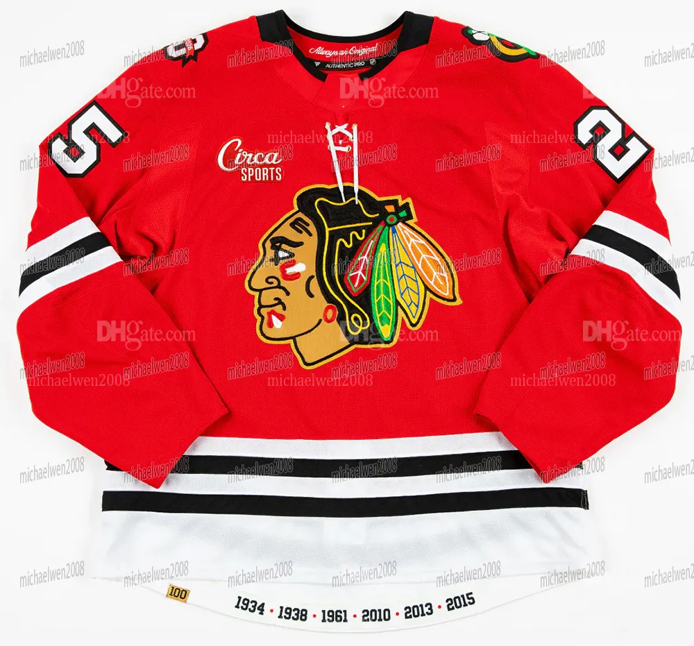 Chicago Blackhawks 100th Anniversary Hockey Jersey Bedard