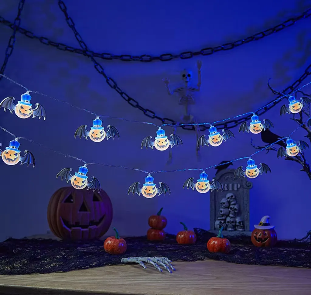 Solar Powered LED Halloween Pumpkin String Lights... From Chlighting ...