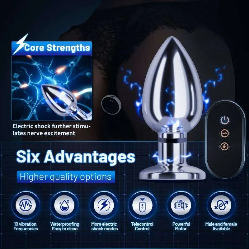 Electrical Shock Vibrator Womens Metal Plug... From 12,55 | DHgate Electrical Shock Vibrator Womens Metal Plug... From 12,55 | DHgate