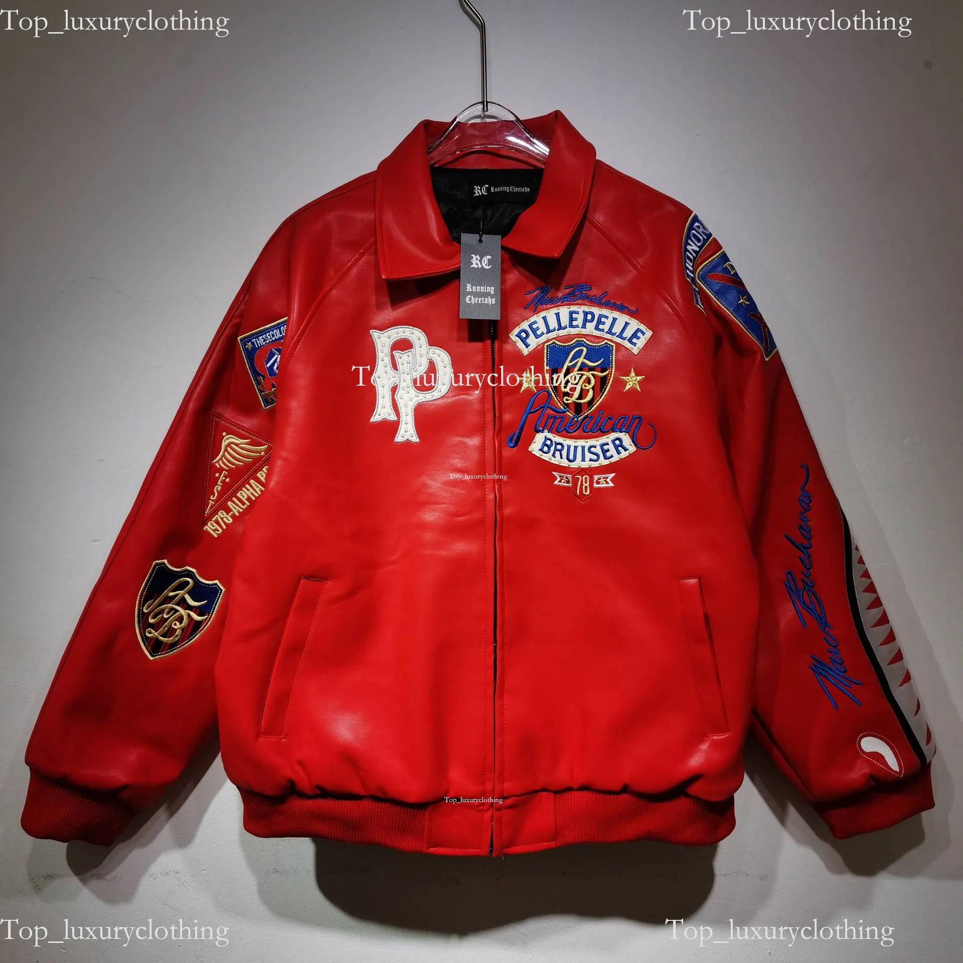 Pelle Pelle Leather Jacket: Men's Limited Edition Luxury Bomber