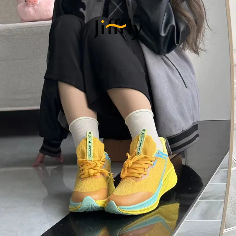 Neue Laufschuhe aus atmungsaktivem Mesh-Gewebe, rutschfest, stoßdämpfend, leicht und mit weicher Sohle – ideal für Outdoor-Sportarten._voghion.com