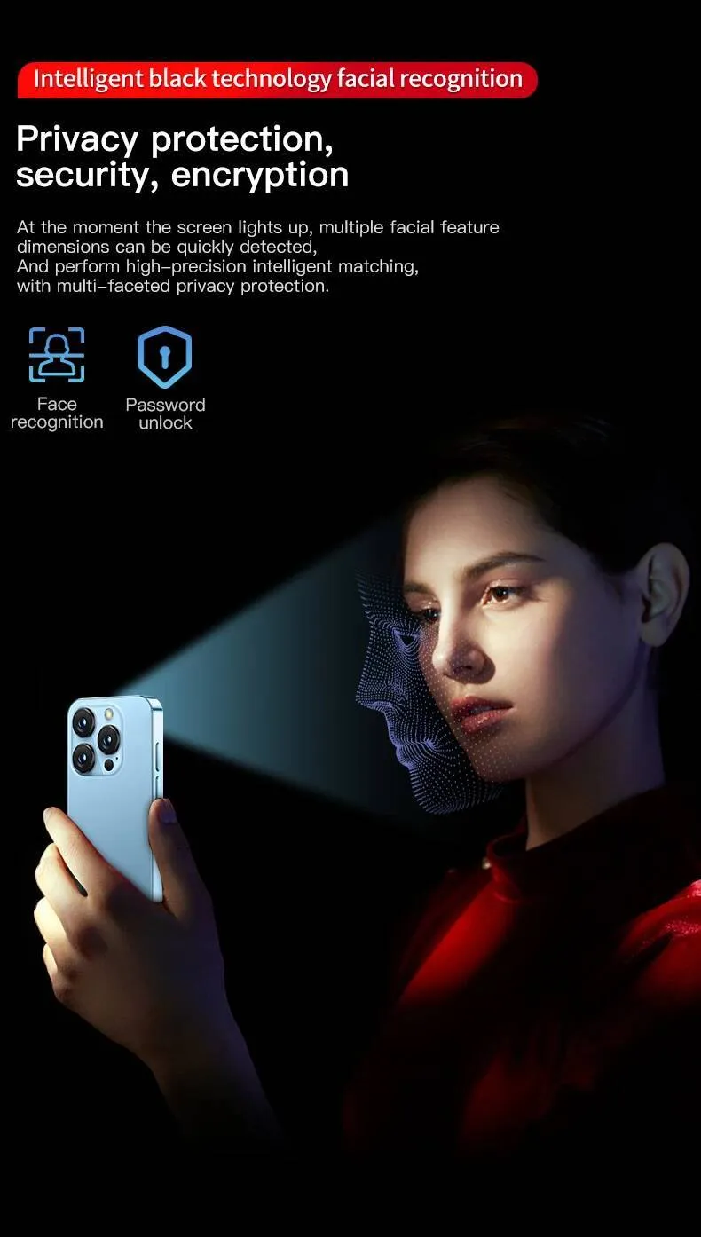 SERVO 19PRO Flagship Mini Small Smartphone Android 12, 4G Network