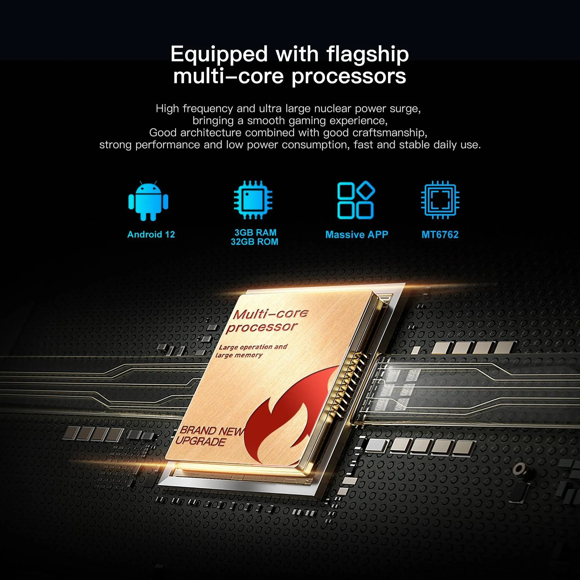 SERVO 19PRO Flagship Mini Small Smartphone Android 12, 4G Network