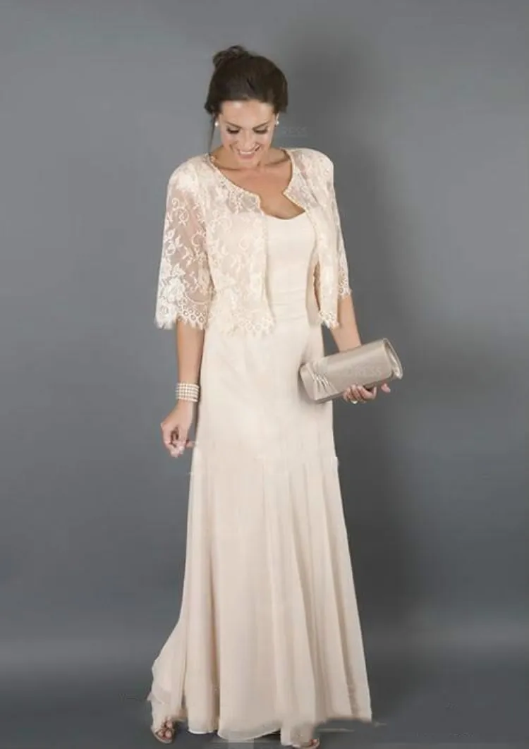 chinese dress ladies Eva Fashion 3524 Short Mother of The Bride Lace Jacket Dress