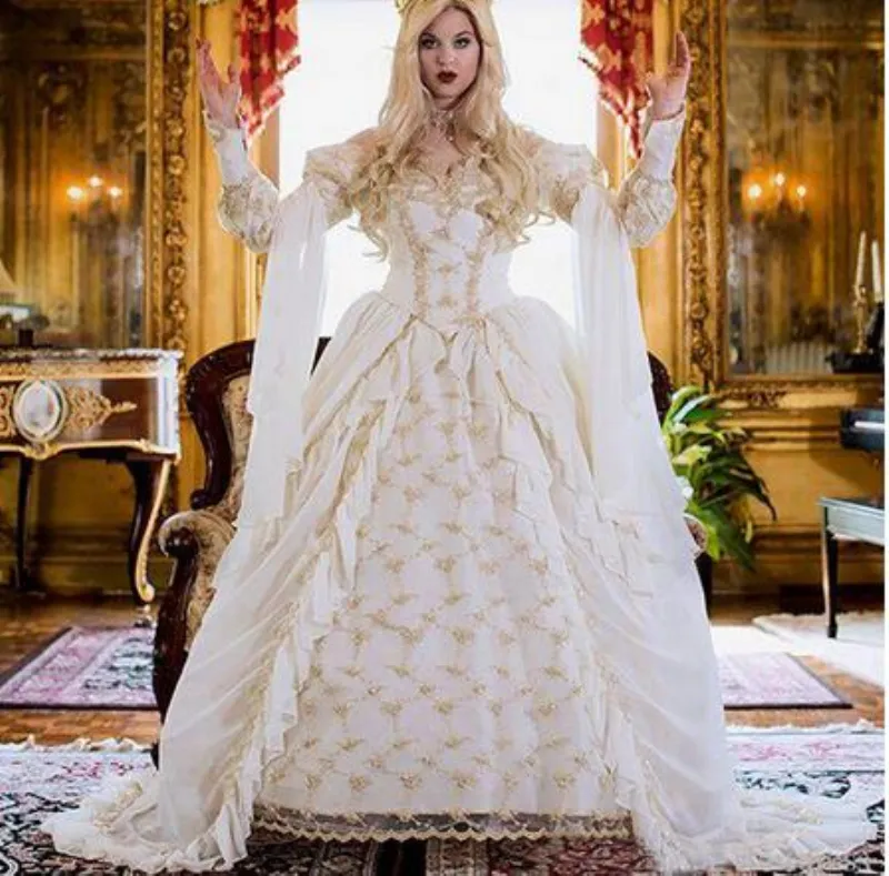 white christmas dresses Gothic Victorian Women Corset Stays Costume. Dickens Cosplay Fantasy D main image 0