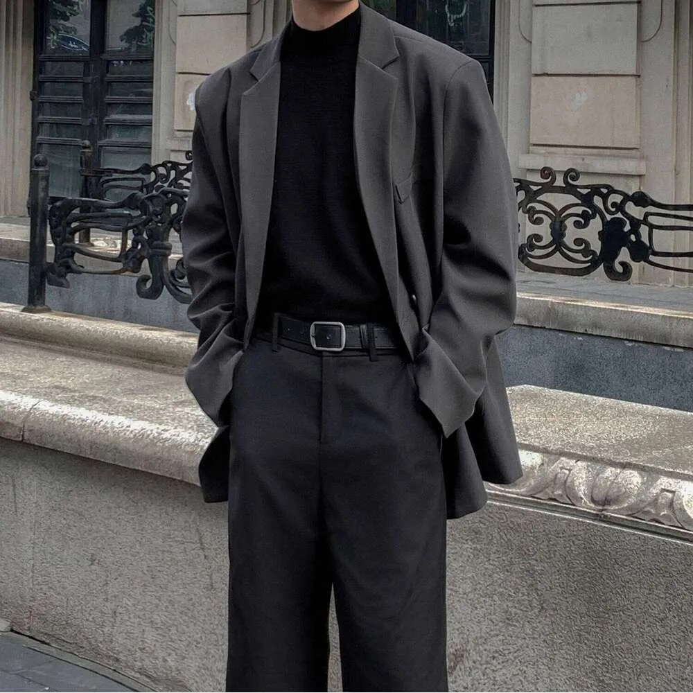 Spring Summer Formal Blazers Korean Fashion Loose... From 106,07  | DHgate