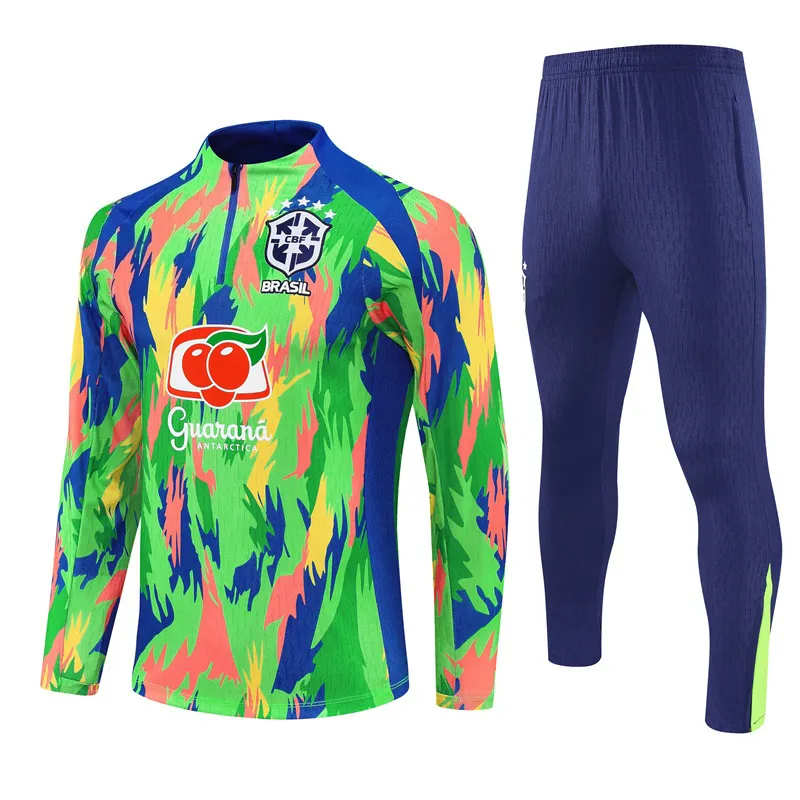 XXXL 2002 BRASI Soccer Tracksuits Sets 2025 RODRYGO VINI JR