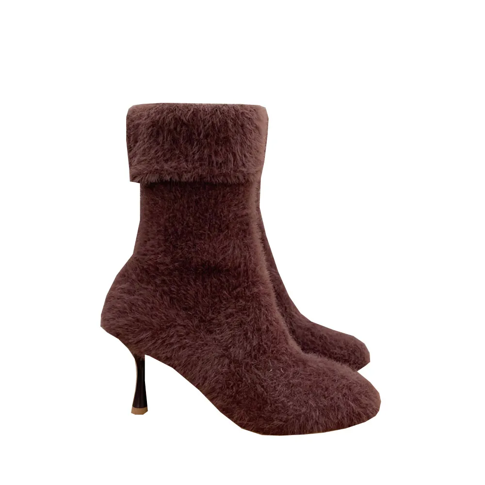 Bottes De Cheville De Créateurs Pour Femmes Bottes À Talons Hauts