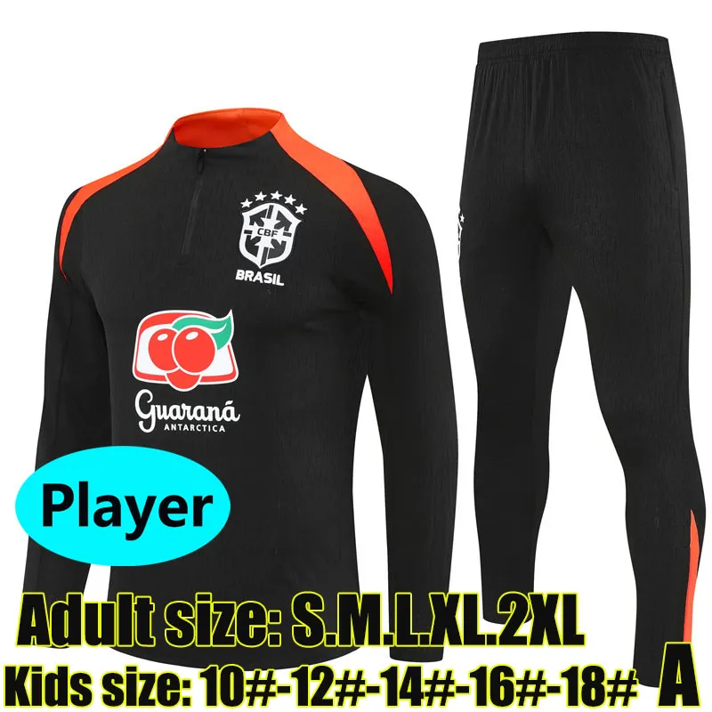 XXXL 2002 BRASI Soccer Tracksuits Sets 2025 RODRYGO VINI JR