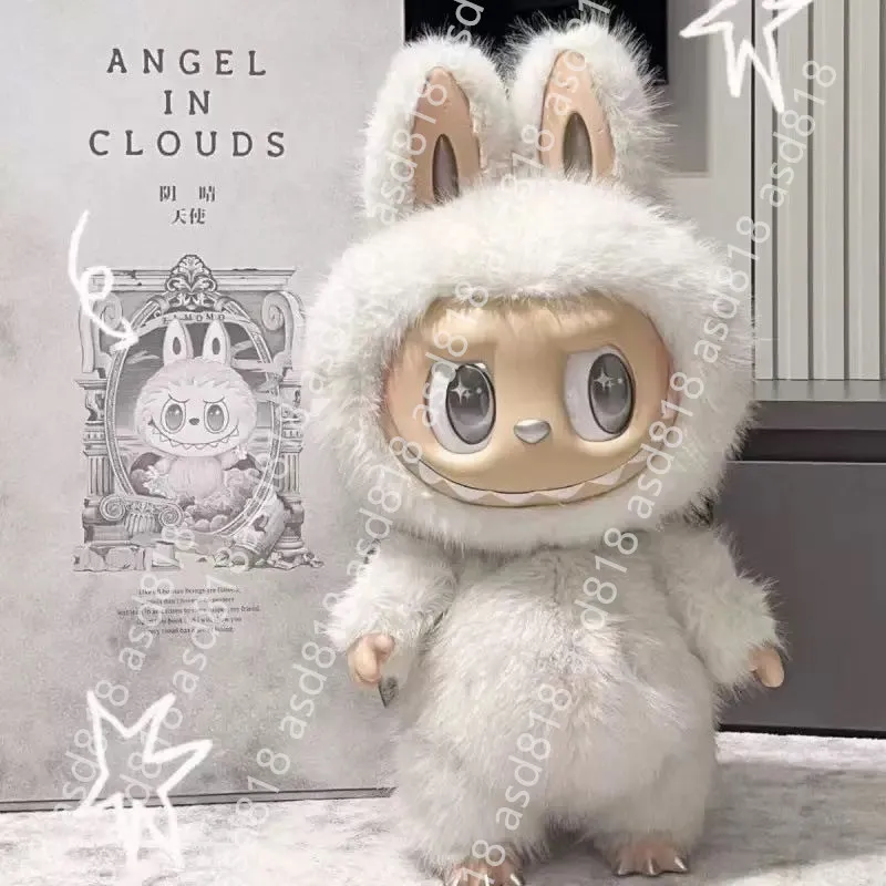 Pop Mart Labubu 58cm Heartbeat Macaron Enamel Abbey Bominable Doll