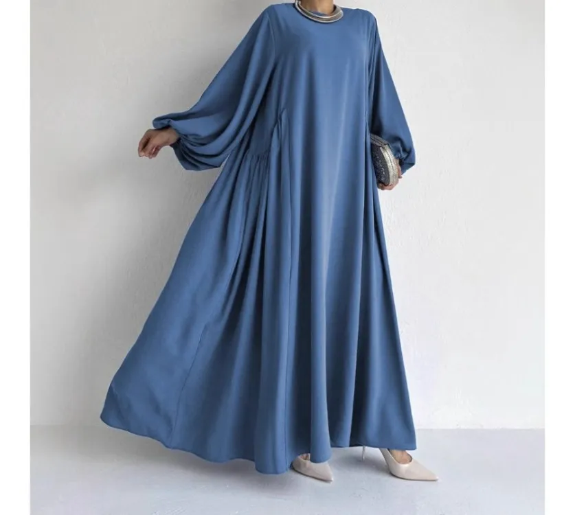 Polyester Woman's Robe Customized Simple Fashion Women Ankle-Length Polyester Dress Robes with ...