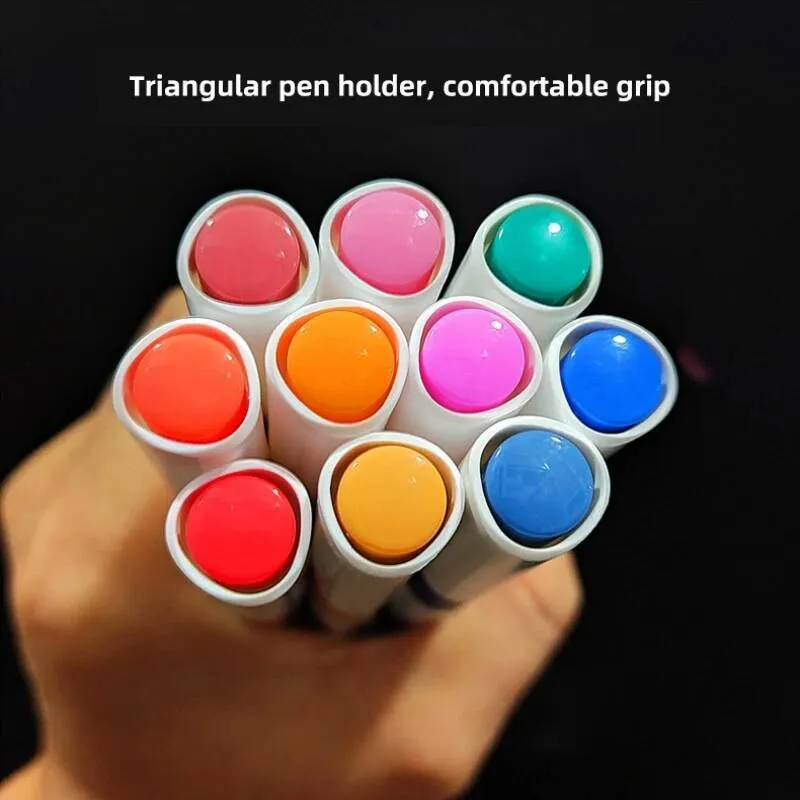 Hautfarben Acrylmarker Set Mit Weicher Spitze – 24 Stifte Für Kunst & Design