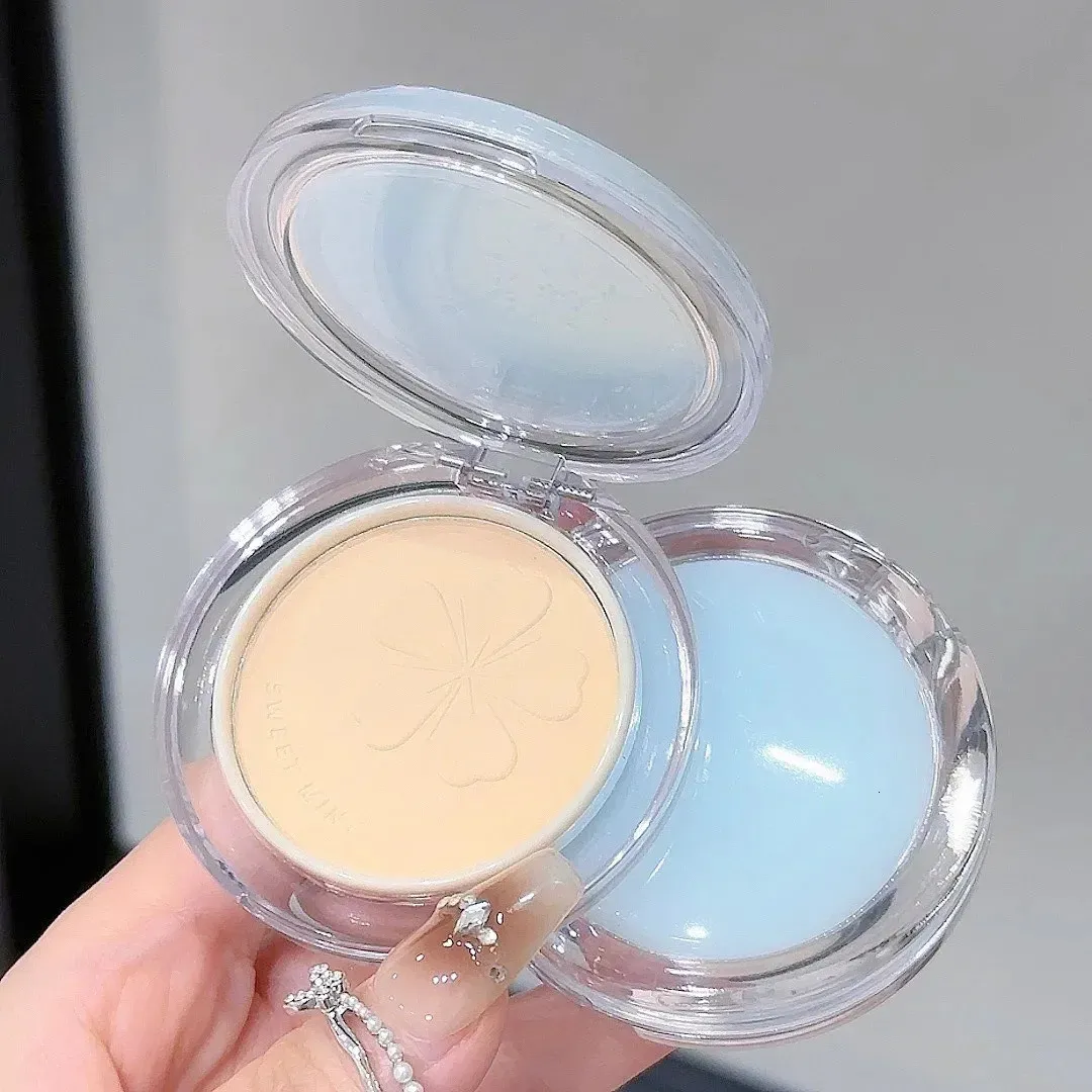 Matte Oil Control Pressed Powder Waterproof Concealer Setting Powder ...