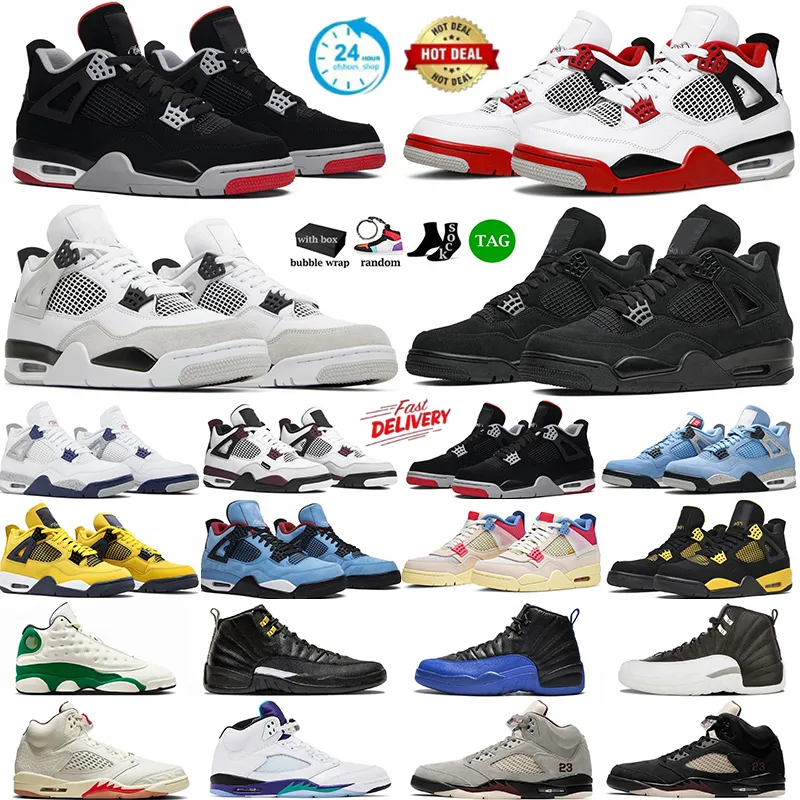 Box 4s 5s 12s All Black Basketball Shoes High Quality  display picture 3