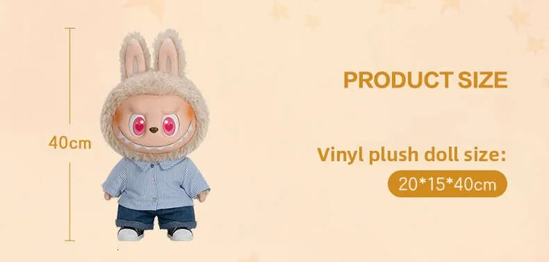 The MONSTERS Big Labubu 40cm ビニールぬいぐるみ を￥13,698 | DHgate