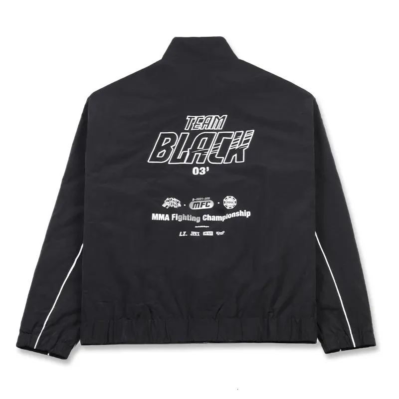Jinx Team Black Unisex Asymmetric Windbreaker Jacket From Mu03
