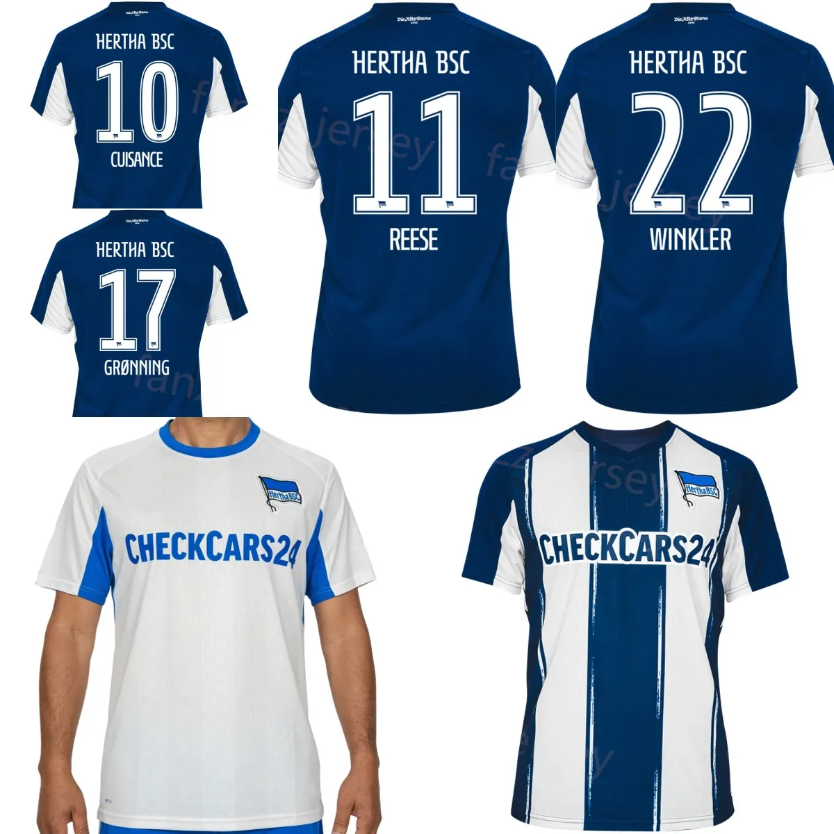 Hertha BSC 23/24 Soccer Jersey - Official Football Shirt