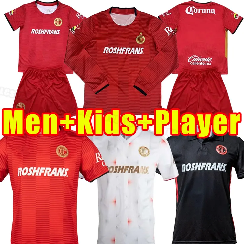 Toluca Soccer Jersey 24/25: Home, Away 3rd Shop Now! Premium  Quality Football Shirt for Men Kids