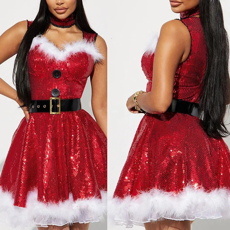 lady santa claus dress Christmas Eve Eve Womens Cosplay Christmas... From Bai06, $19.08 SardiniaLooks-Amy